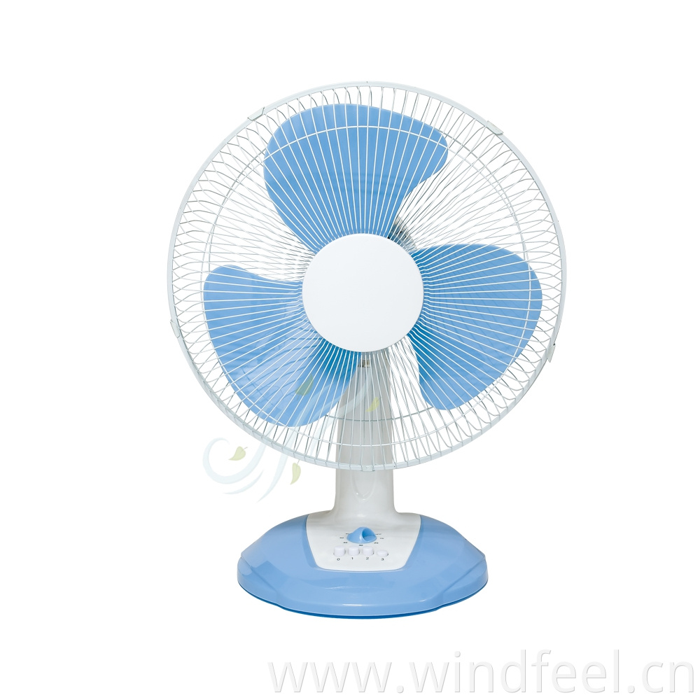 12 inch High Quality Low Price Table Fan with Spare Parts Adjustable Folding Mini Fan For Travel Working Home 3 Speed